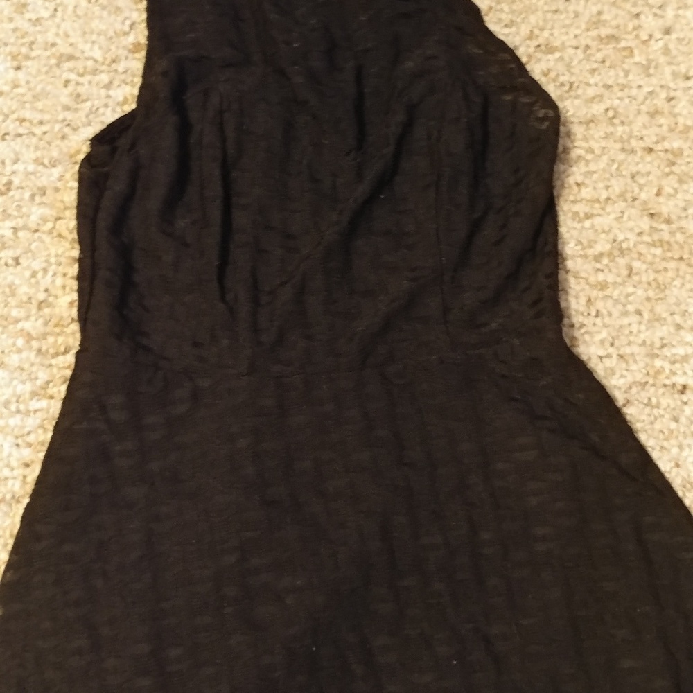 High-Low Black Dress - Picture 2 of 3